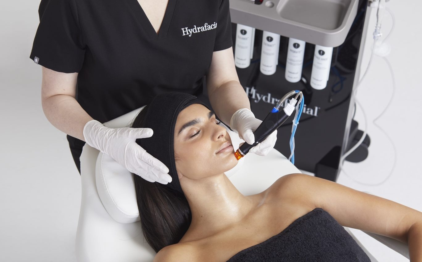 Glowing skin after a Hydrafacial at Wellface Wimbledon