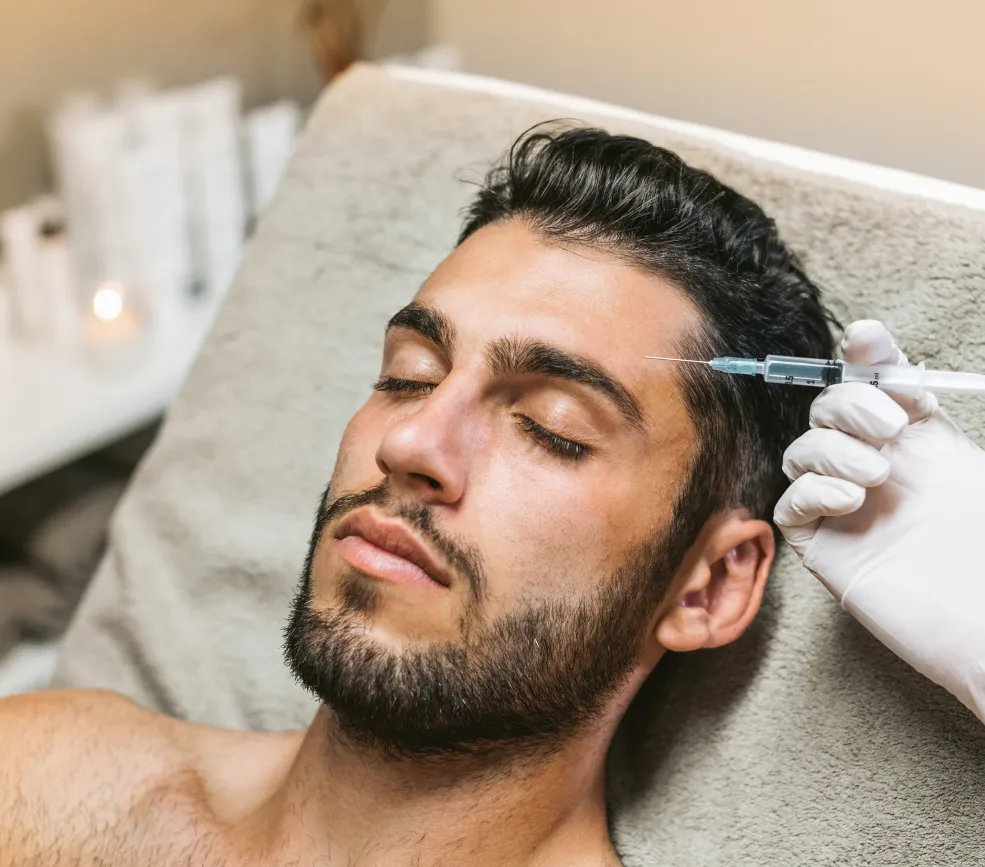 Anti-wrinkle treatment for men at Wellface