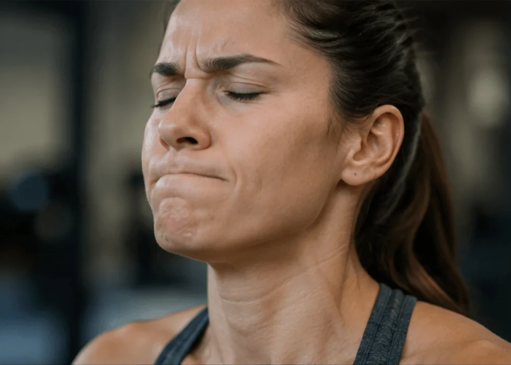 A clenched jaw, the grinding and tension bruxism treatment relieves
